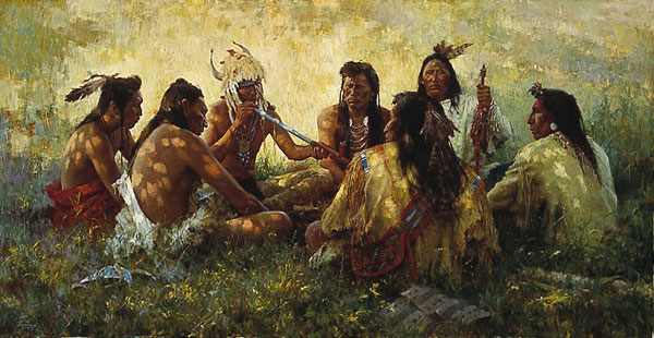Terpning - Crow Pipe Ceremony